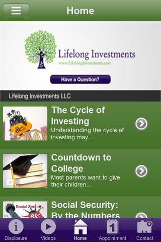 Lifelong Investments screenshot 2