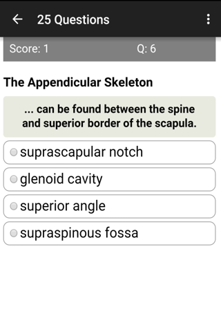 Anatomy & Physiology Review Quiz screenshot 3
