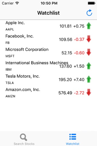 Stocks by gLabs screenshot 2