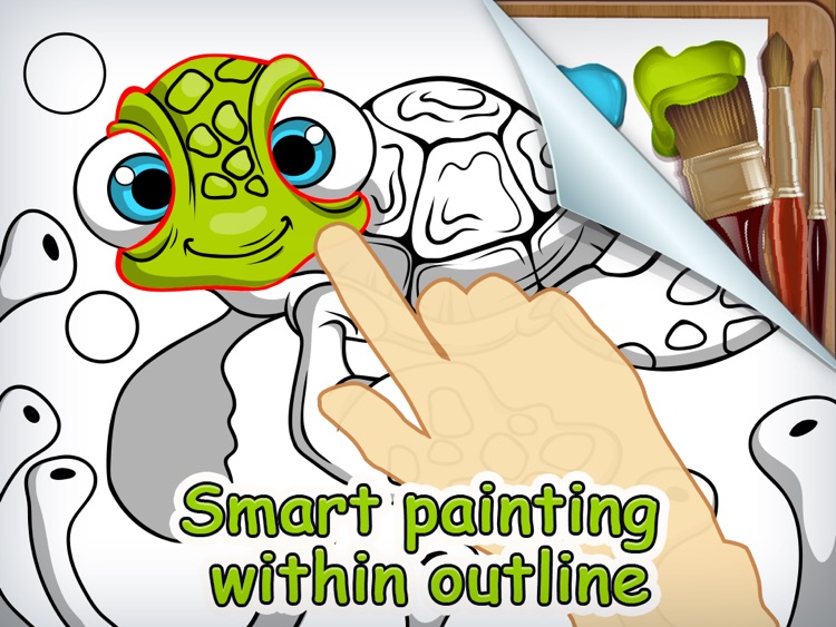 Brush and Smudge - coloring book