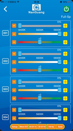 NanGuang WiFi led lighting controller