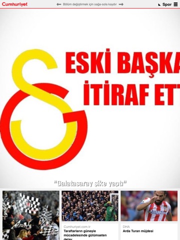 Cumhuriyet Gazetesi for iPad screenshot 3