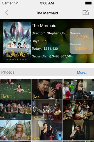 China Boxoffice-quickly know the daily box office and rank in China screenshot 3