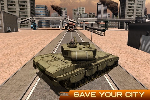 Robot Army Warfare 3D – Modern World Battle Tanks against the Enemy War Robots screenshot 3