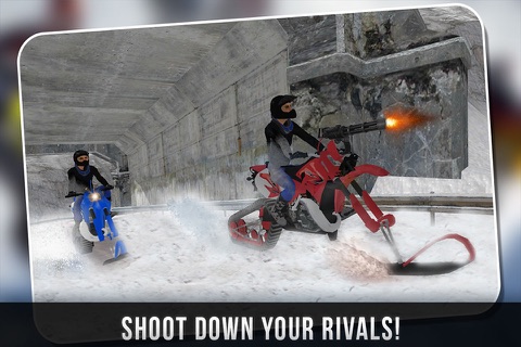 Super Snow Bike Crazy Moto Rider 3D screenshot 3