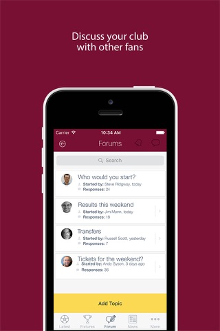 Fan App for Batley Bulldogs screenshot 3