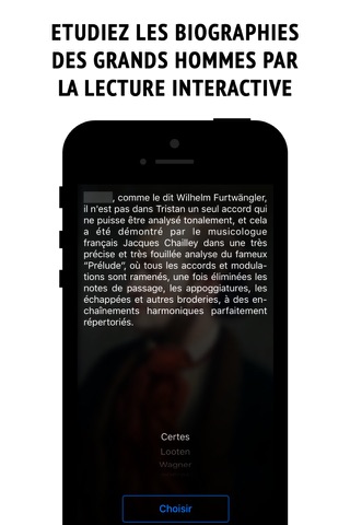 Wagner - interactive biography screenshot 2