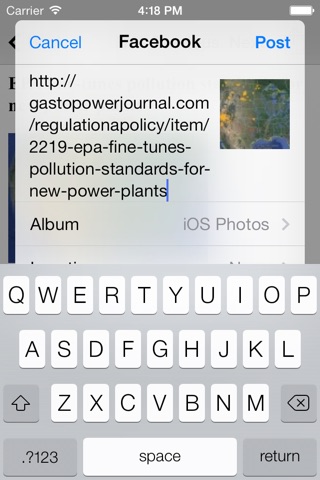 Gas to Power Journal screenshot 4