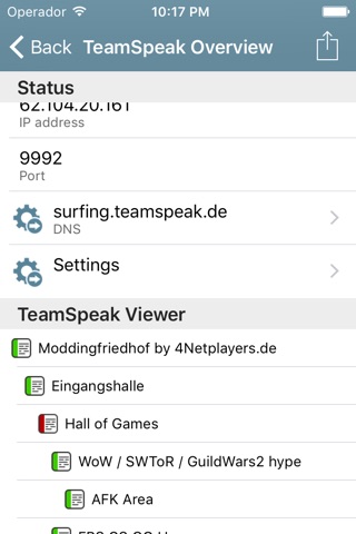 4Netplayers Server Manager screenshot 3