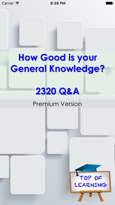 How Good is your General Knowledge? 2000 Quizzes Screenshot 1
