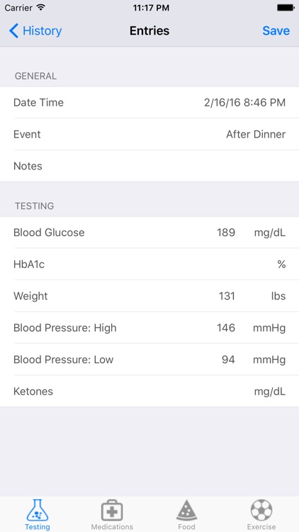 Diabetes Metrics by Healthzini, Inc.