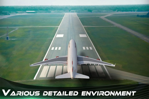 Airplane Flight Simulation 3D Pro - Realistic Jumbo Jet Driving Adventure screenshot 3