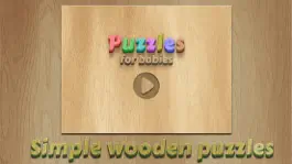 Game screenshot Wooden Puzzles - funny game for kids mod apk