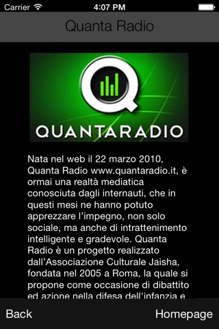 Quanta Radio screenshot 3