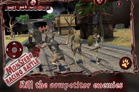 Monsters Racing Battle 3D screenshot 4