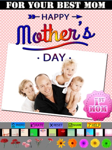 Happy Mother's Day Picture Frames and Stickersのおすすめ画像5