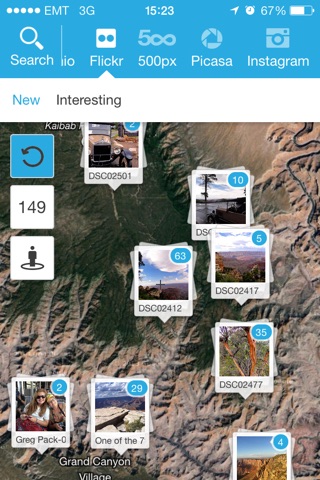 Mapify App - Real Time Media on Map screenshot 2