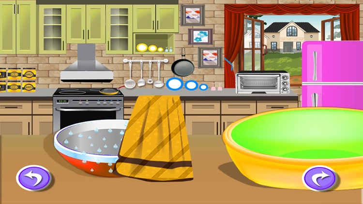 Kitchen Dish Washing & cleaning - Free Fun kids home chef cooking games for girls & kids
