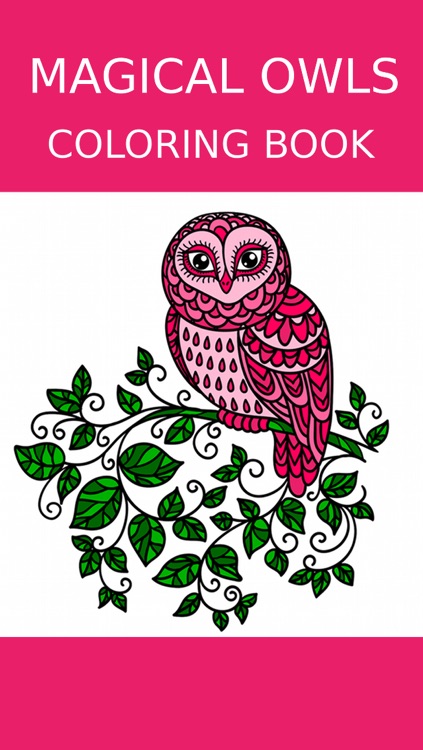 Owl Coloring Book For Adults: Free Fun Adult Coloring Pages - Relaxation Anxiety Stress Relief Color Therapy Games