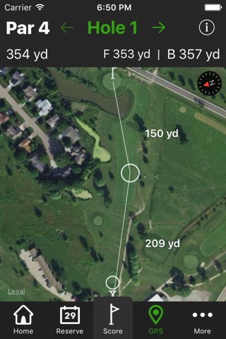 High Cliff Public Golf Course - Scorecards, GPS, Maps, and more by ForeUP Golf screenshot 2