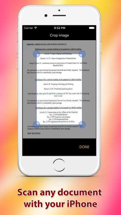 Document Scan : simple document scanner with OCR