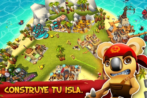 Tropical Wars - Pirate Battles screenshot 2
