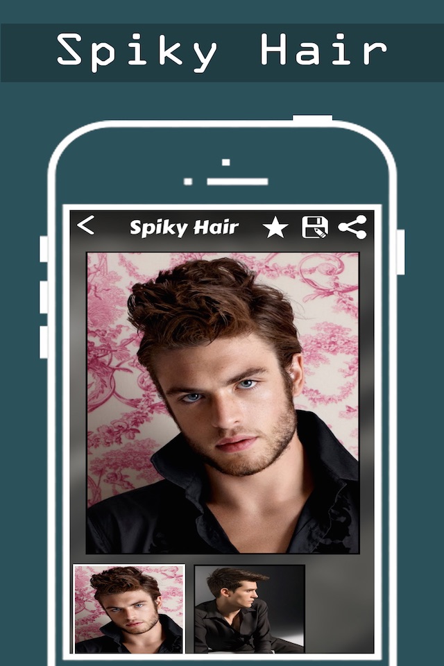 Men Hairstyle - Hair ideas Spiky Hair and Mohawk Hair Catalog Models screenshot 3