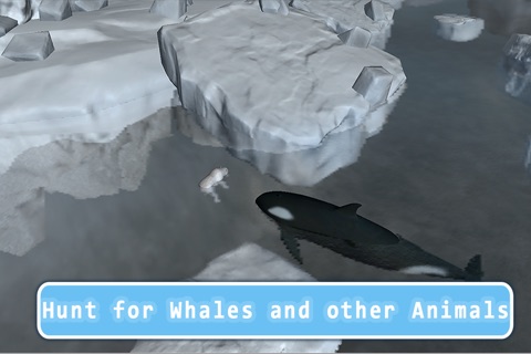 Orca Killer Whale Survival Simulator 3D - Play as orca, big ocean predator! screenshot 4