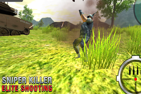Sniper Killer Elite Shooting - Front Commando Combat Army screenshot 3
