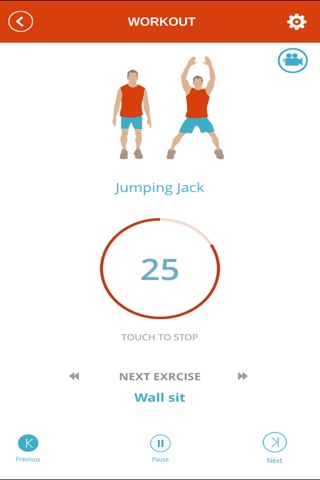 7 Minute Fitness Challenge screenshot 3