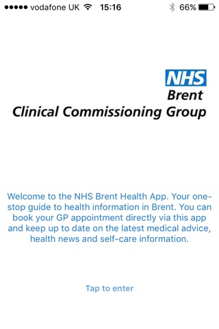 NHS Brent Health App screenshot 2