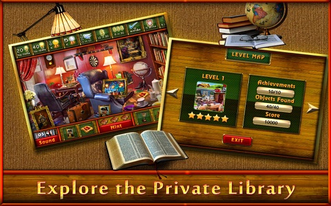 Private Library Hidden Objects screenshot 4