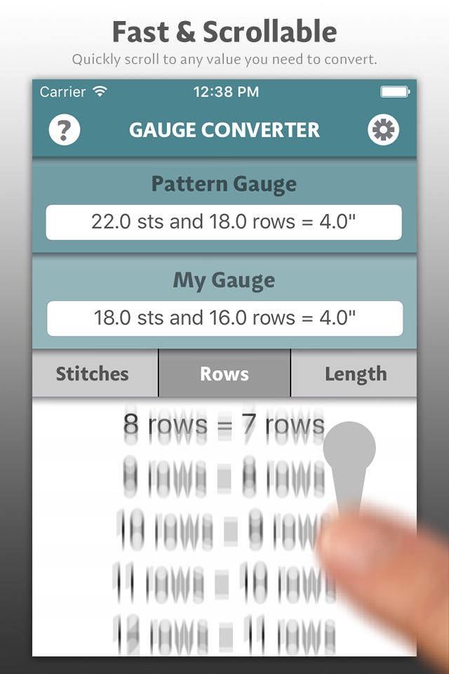 Gauge Converter by Knitastic Ninja screenshot 3