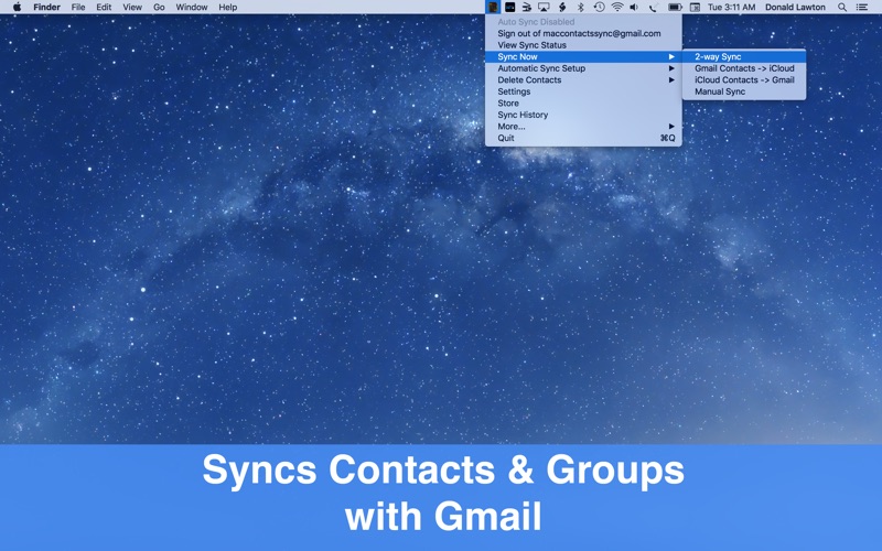 Synctastic for Google Gmail Screenshots