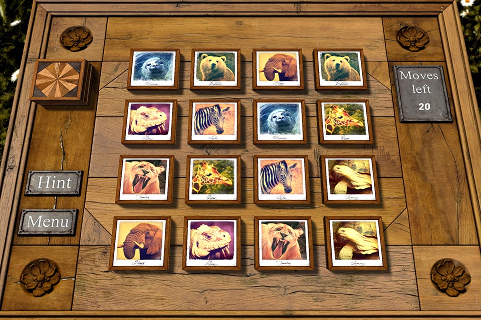 Animals Memo - Board memory game screenshot 4