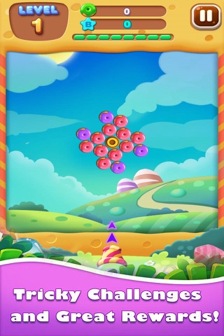 Cookies Shoot: Candy Bubble Game Pop screenshot 2