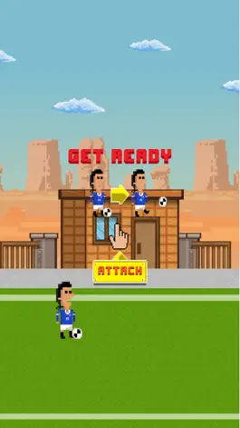 Game screenshot Football Hero Kicker - 8Bit Retro Style Soccer Game hack