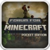 Forum For Minecraft Pocket Edition - Community & Social Network For Fans