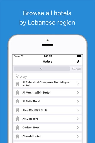 Lebanon Hotels screenshot 3