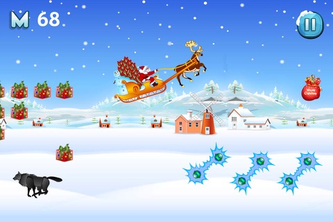 Hero Santa Fortune Journey - Lucky Christmas City screenshot 3