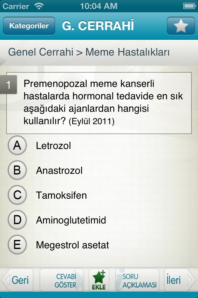 Tüm TUS Soruları - Genel Cerrahi Lite screenshot 3