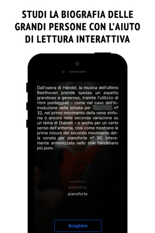 Beethoven - interactive biography screenshot 2