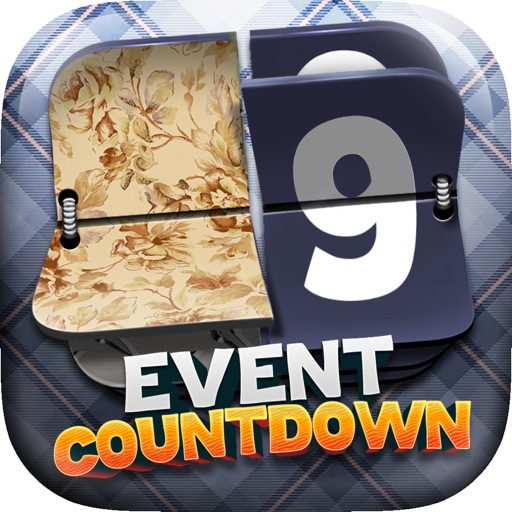 Event Countdown Fashion Wallpaper  - “ Texture Skins ” Pro icon