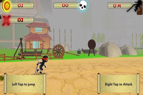 Ninja Run: Zombies Fighter screenshot 2