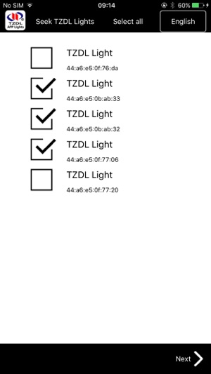 Zhengda App control Lights