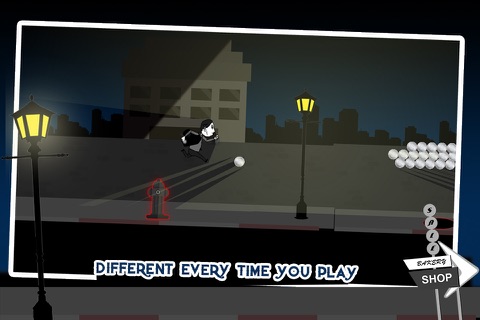 A Street View Run - Dodge The Police Cars In The Black Night screenshot 4