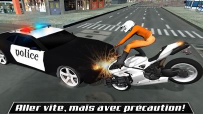 Screenshot #2 pour Prison Échapper: du trafic Police Chasse Moto Cavalier