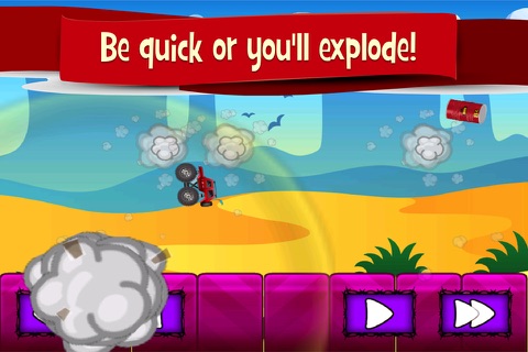 "'!Trucks VS Bombs: Off-road Monster Truck Escape - Stunt Car Rider screenshot 3