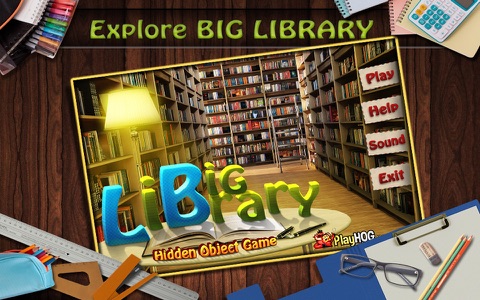 Big Library Hidden Object Game screenshot 4