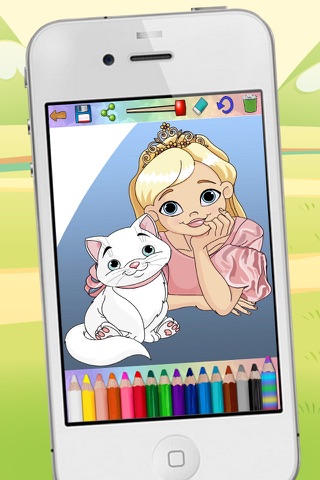 Magic Princess - Coloring Book screenshot 3